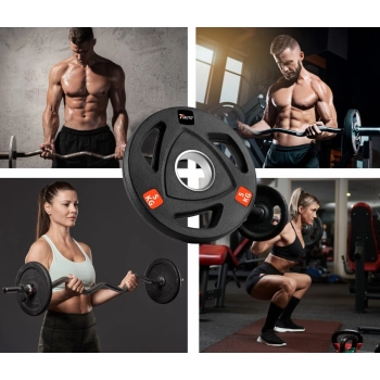 OBCIĄŻENIA ŻELIWNE DO GRYFÓW SZTANG OBCIĄŻNIKI OLIMPIJSKIE